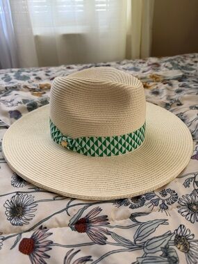 2026 Masters Straw Hat 🌿 Dorfman Milano Augusta National NWT